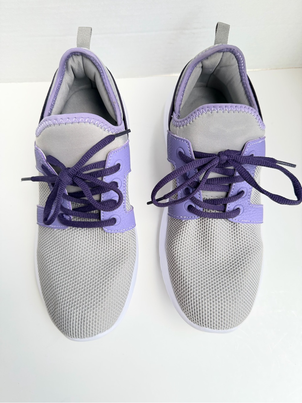 Ryka Women’s Athletic Sneakers Size 9 Gray Purple Lightweight Casual Shoes